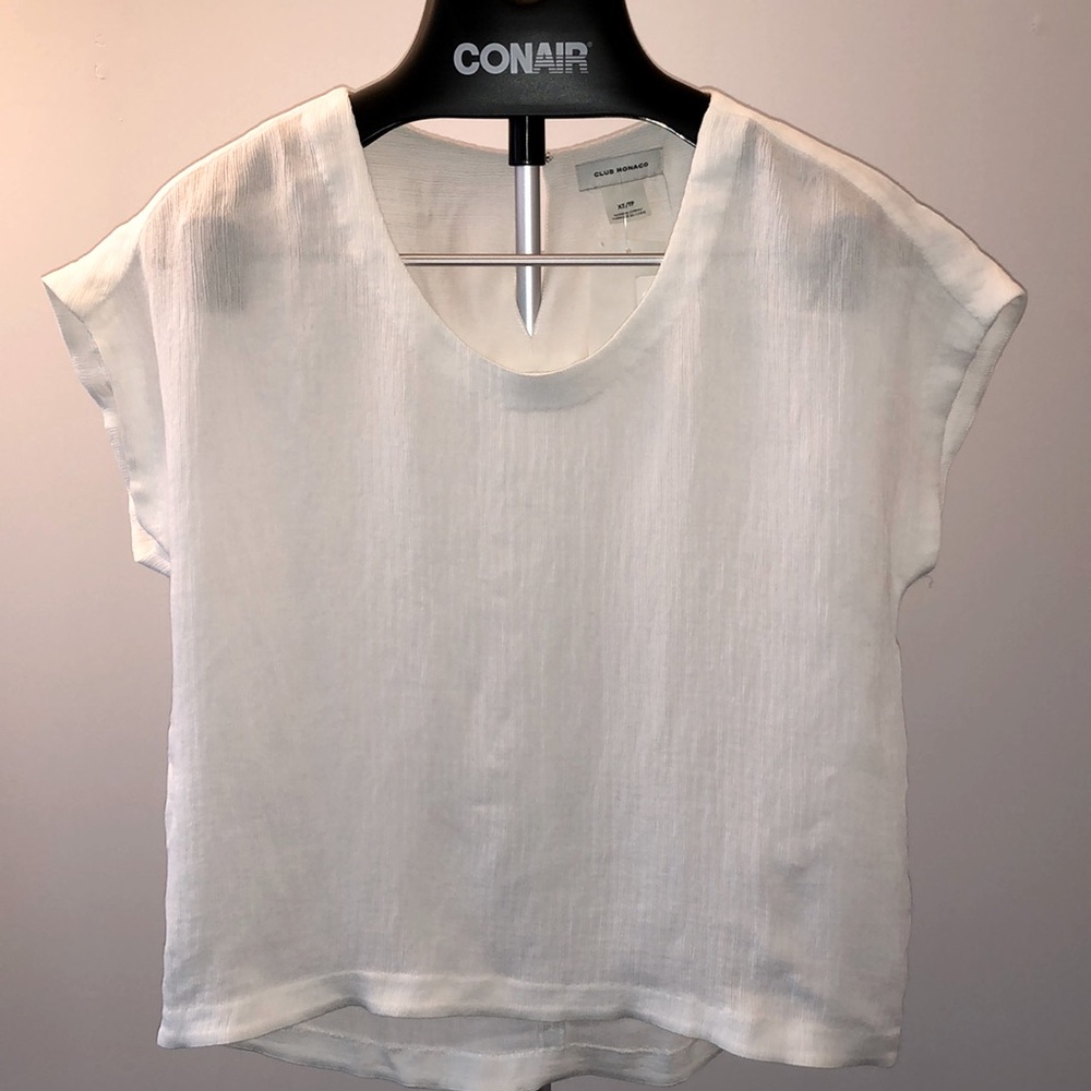 CLUB MONACO Top- Fits One Size Big - Picture 4 of 9